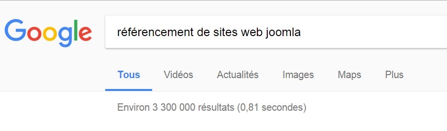 Référencement de sites web Joomla, comment faire ?