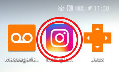 Application instagram