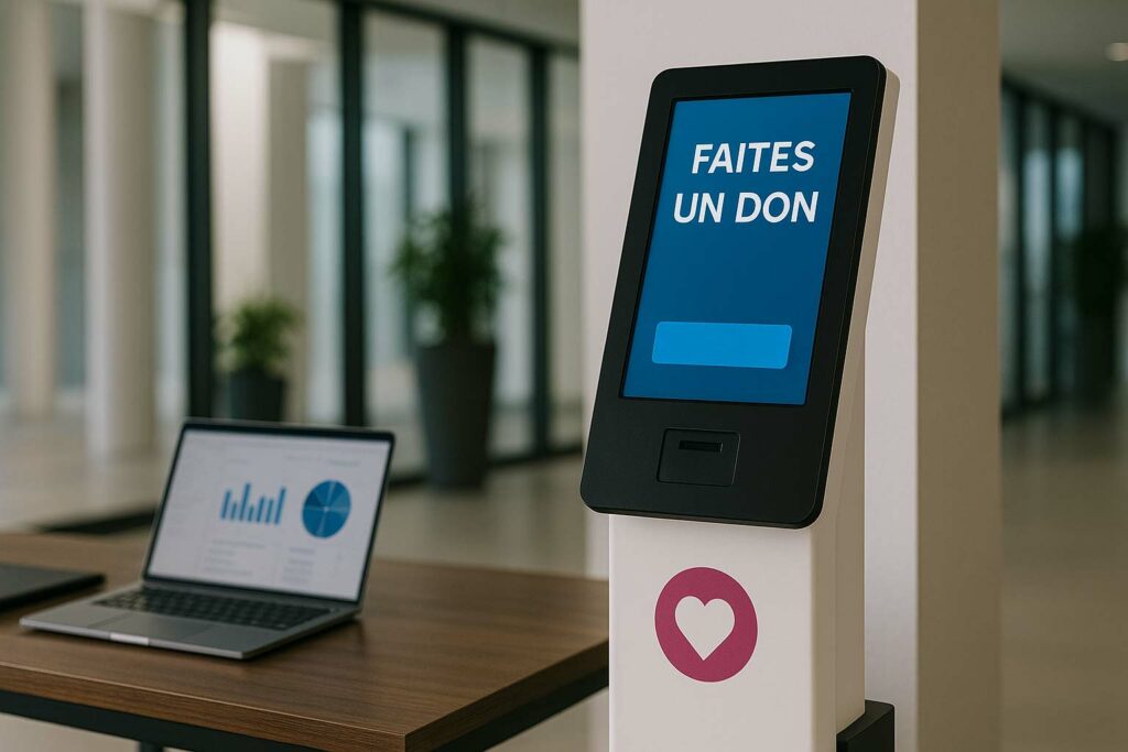 Borne de don digitale
