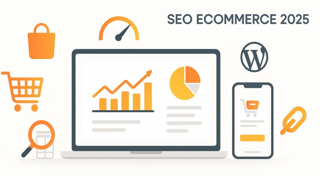 SEO Ecommerce 2025 sur WOrdpress et Shopify