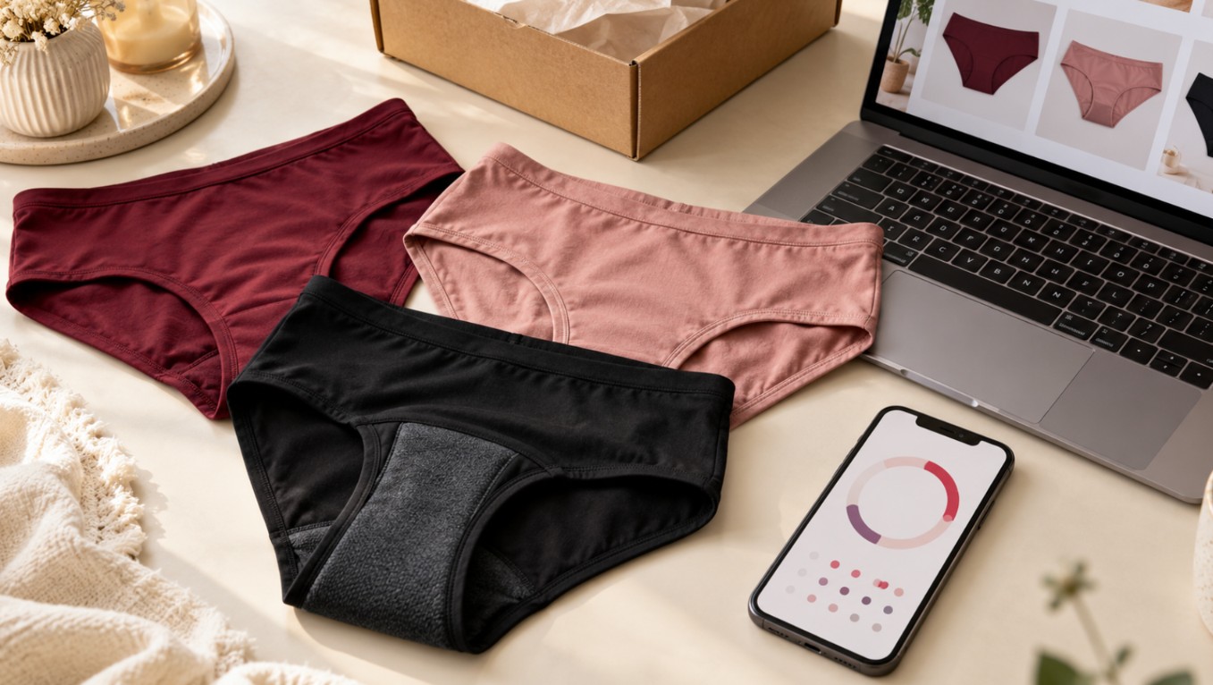 Culotte menstruelle et ecommerce